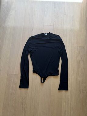 Only Hearts NYC Black Long Sleeve Bodysuit. Size Medium.